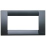 Placca Vimar Idea Classica 4 Moduli grigio grafite 16744.15