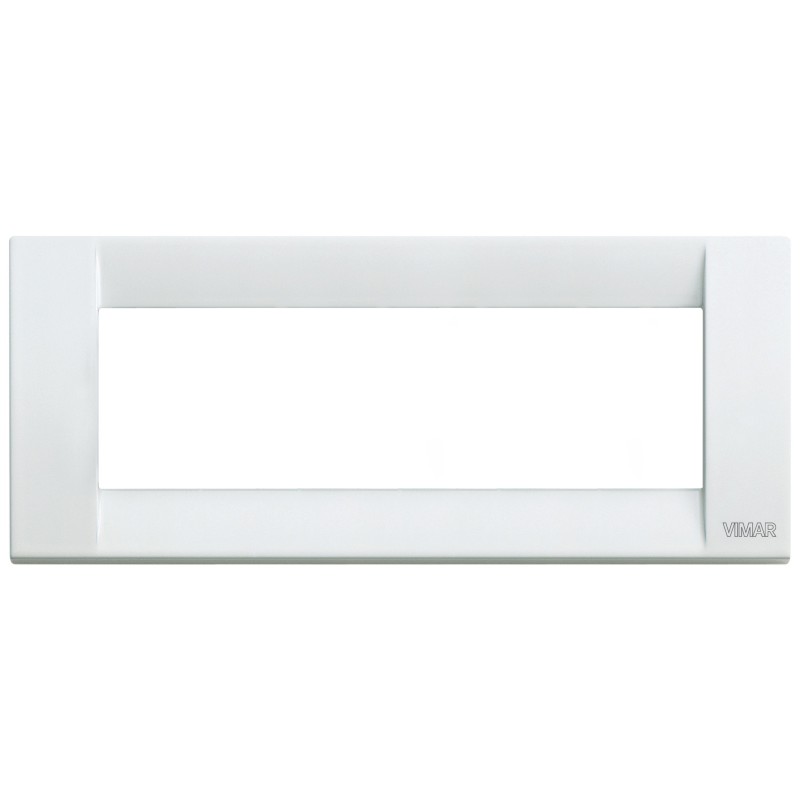 Placca Vimar Idea Classica 6 Moduli bianco metallo 16736.01