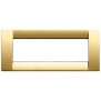 Placca Vimar Idea Classica 6 Moduli oro lucido metallo 16736.32