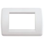 Placca Vimar Idea Rondo' 3 Moduli  colore bianco Idea 16763.04
