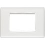 Placca Vimar Eikon Classic 3 Moduli Reflex ghiaccio 20653.B41