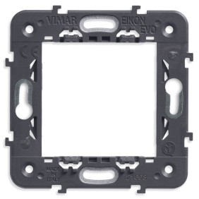 Supporto 2 moduli senza Viti Serie Civili Vimar Eikon 21603