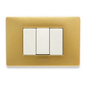 Placca Master Mix Star dust in tecnopolimero 3 posti 21MX323