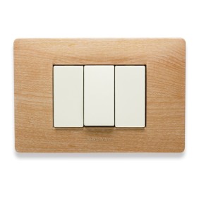 Placca Master Mix Essenza williams in tecnopolimero 3 posti 21MX453