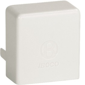 Terminale  per canalina Bocchiotti LAN 40x40 W 40x40 B02238