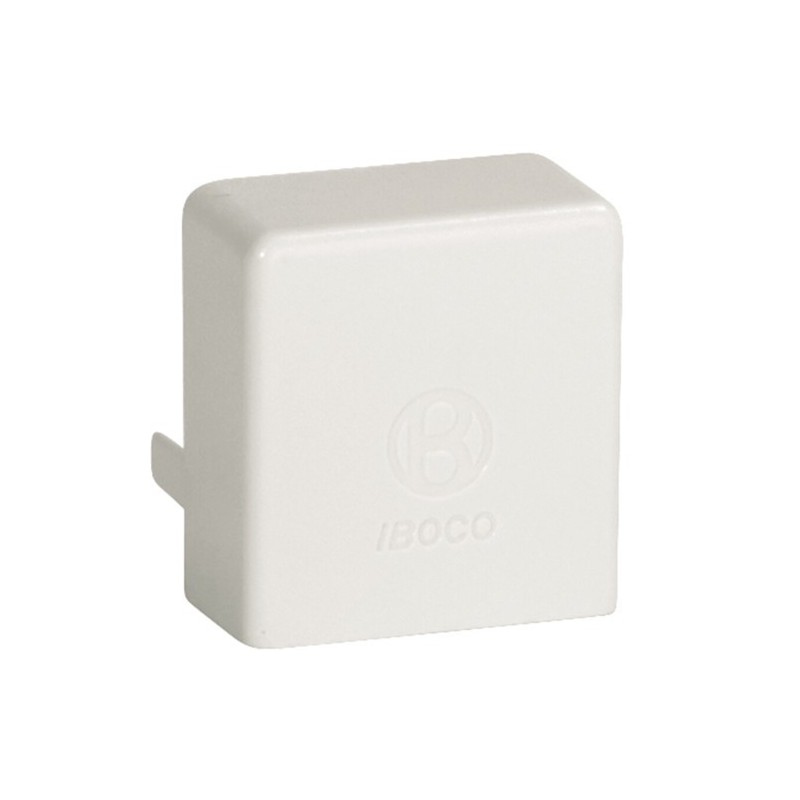 Terminale  per canalina Bocchiotti LAN 40x40 W 40x40 B02238