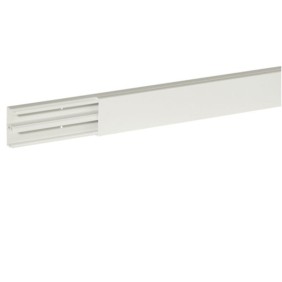 Canalina Bocchiotti TMC 30/2x10 W 2 scomparti con base forata  stecca 2 metri B00617