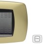 Placca Master Modo Ottone Opaco in tecnopolimero 2 posti 39TC242