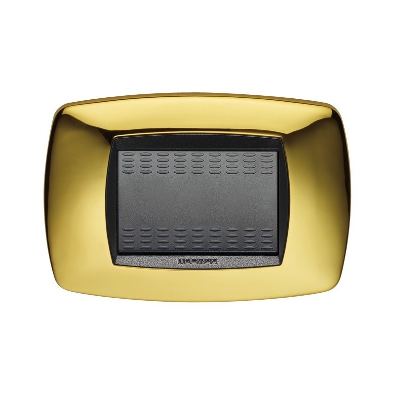 Placca Master Modo Ottone in tecnopolimero 3 posti 39TC213