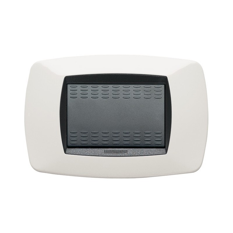 Placca Master Modo Bianco in tecnopolimero 3 posti 39TC103