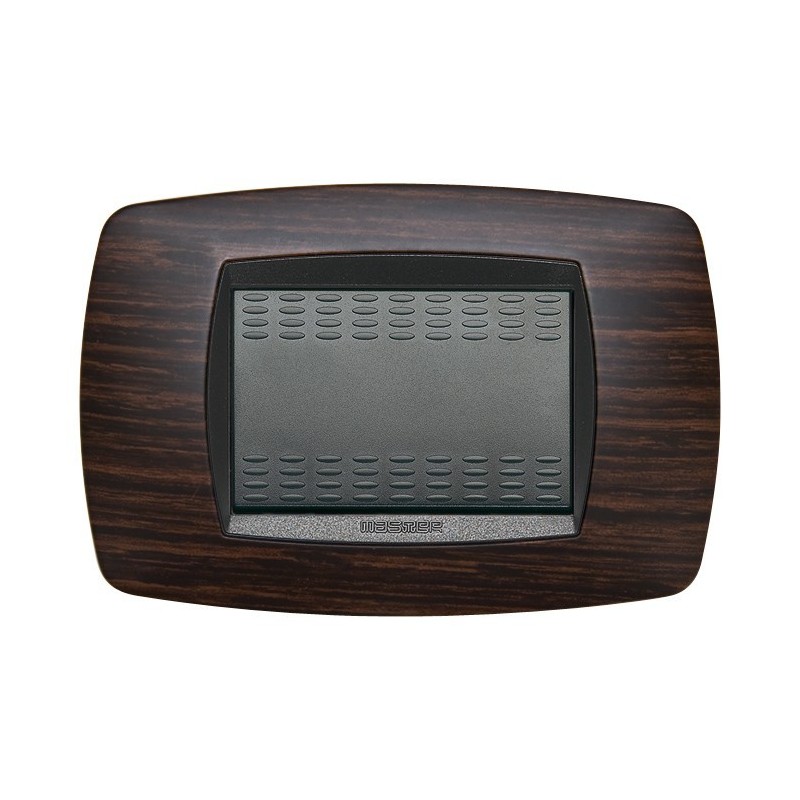 Placca Master Modo Wengè in tecnopolimero 3 posti 39TC463