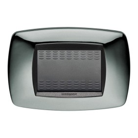 Placca Master Modo Cromato in tecnopolimero 3 posti 39TC223