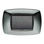 Placca Master Modo Cromato in tecnopolimero 3 posti 39TC223