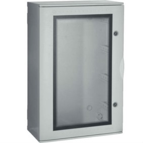 Quadro Bocchiotti VTR 04 OBLO' in Vetroresina porta trasparente IP66 72 moduli B04624