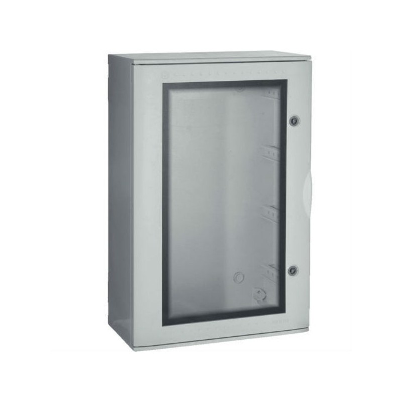 Quadro Bocchiotti VTR 04 OBLO' in Vetroresina porta trasparente IP66 72 moduli B04624