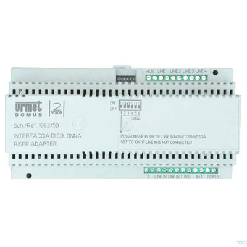 Interfaccia di colonna Urmet per sistema 2Voice 1083/50