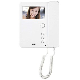 Monitor Urmet a colori per sistema due fili 2 Voice colore bianco 1750/1