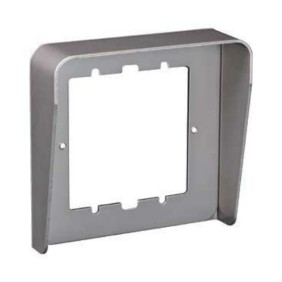 Visiera antipioggia Urmet a 1 fila per 1 modulo Urmet 1158/611