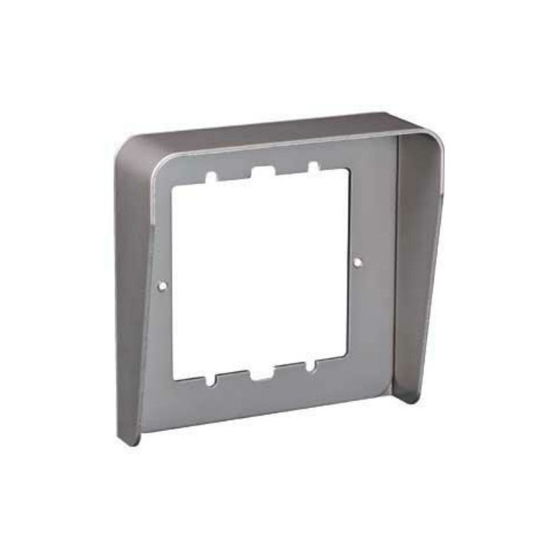 Visiera antipioggia Urmet a 1 fila per 1 modulo Urmet 1158/611