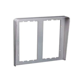 Visiera antipioggia Urmet a 2 file per 4 moduli Urmet 1158/624