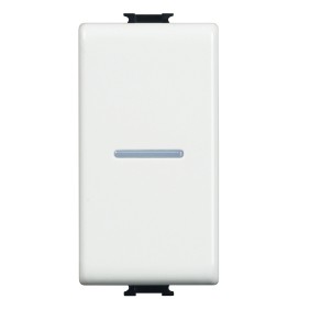 Interruttore Unipolare Assiale 10A Illuminabile Serie Civili Bticino Matix AM5051N