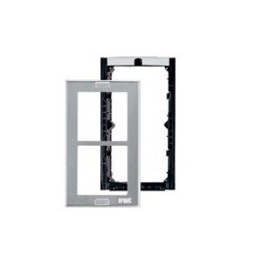Telaio porta moduli Urmet con cornice per 2 moduli Urmet 1148/62
