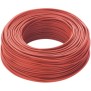 Cavo unipolare antifiamma FS17 2,5mmq Rosso Matassa 100 Mt