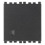 Deviatore illuminabile Vimar Arkè 1P 16AX 250V grigio 2 moduli 19006.2