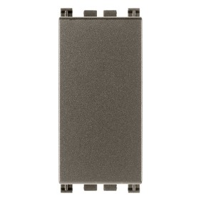 Copriforo 1 modulo Vimar Arkè  Serie Metal 19041.M