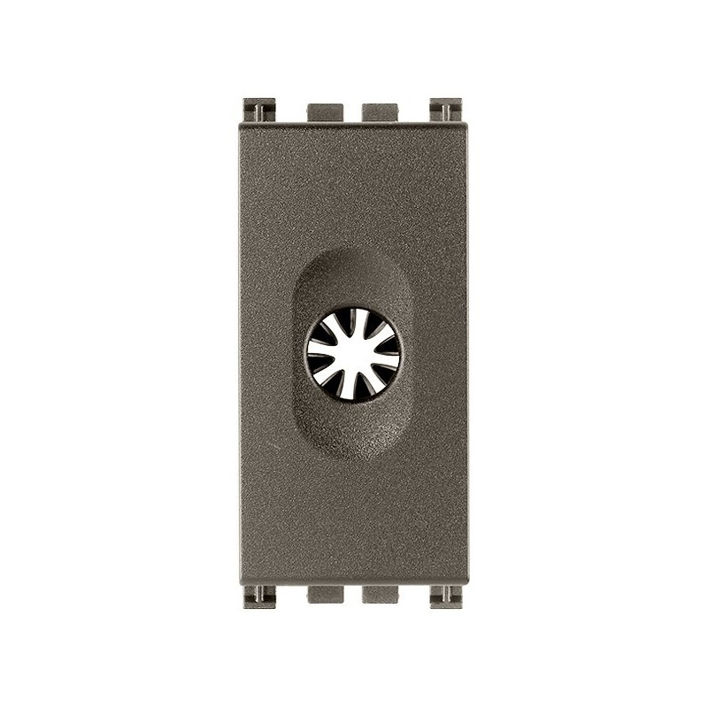 Tasto falso polo con foro e serracavo Vimar Arkè Metal 19044.M