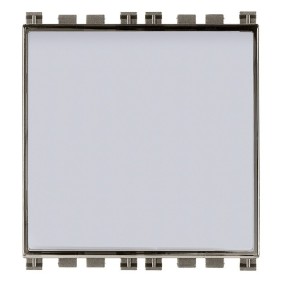 Pulsante Campanello Illuminabile Vimar Arkè 2 moduli 10A Metal 19050.M