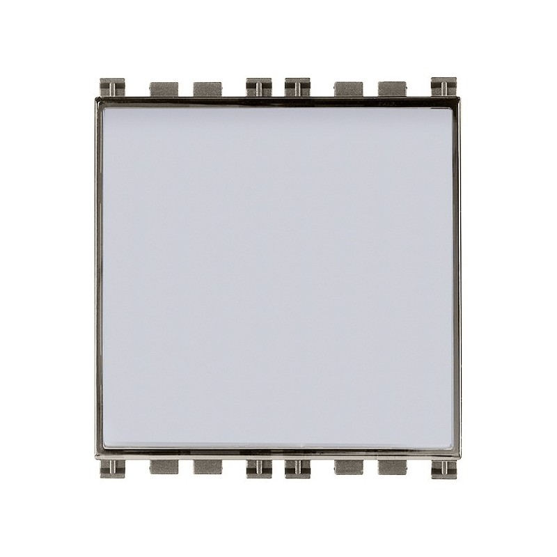 Pulsante Campanello Illuminabile Vimar Arkè 2 moduli 10A Metal 19050.M