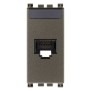 Presa di rete Cat. 6 RJ45 UTP Vimar Arke' Metal 19339.13.M