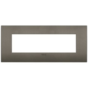 Placca Vimar Arkè Classic 7 moduli  Metal 19657.80