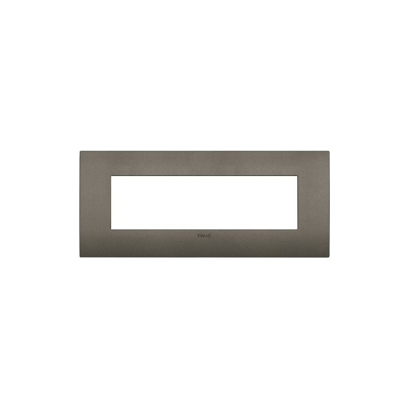 Placca Vimar Arkè Classic 7 moduli  Metal 19657.80
