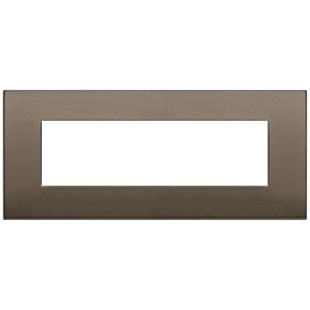 Placca Vimar Arkè Classic 7 moduli Bronzo scuro 19657.17