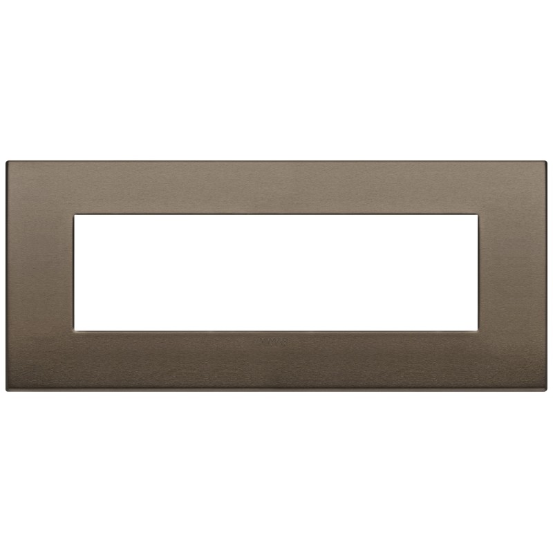Placca Vimar Arkè Classic 7 moduli Bronzo scuro 19657.17