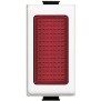 Portalampada Con Diffusore Rosso Serie Civili Bticino Matix AM5060R