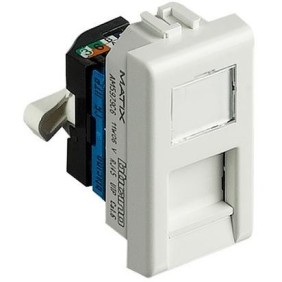 Connettore RJ45 Toolless Categoria 6 STP Serie Civili Bticino Matix AM5979C6S