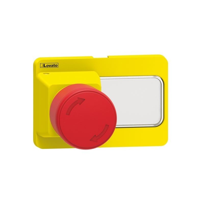 Pulsante di arresto emergenza per articolo  SM1Z1701P Lovato SM1X1740P