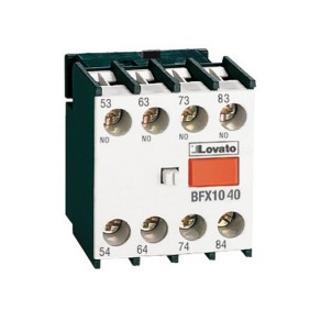 Contatto Ausiliario per Contattori serie 11BF e BF 2NA+2NC Lovato BFX1022