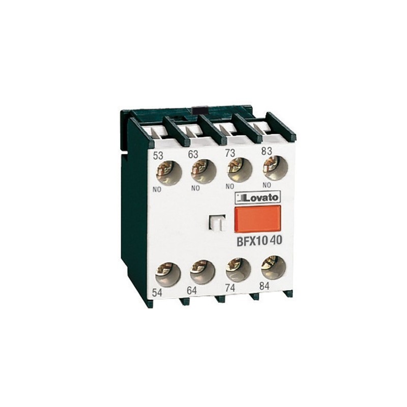 Contatto Ausiliario per Contattori serie 11BF e BF 2NA+2NC Lovato BFX1022