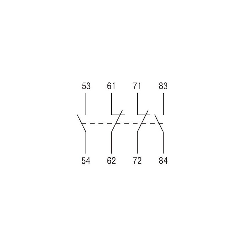 Contatto Ausiliario per Contattori serie 11BF e BF 2NA+2NC Lovato BFX1022