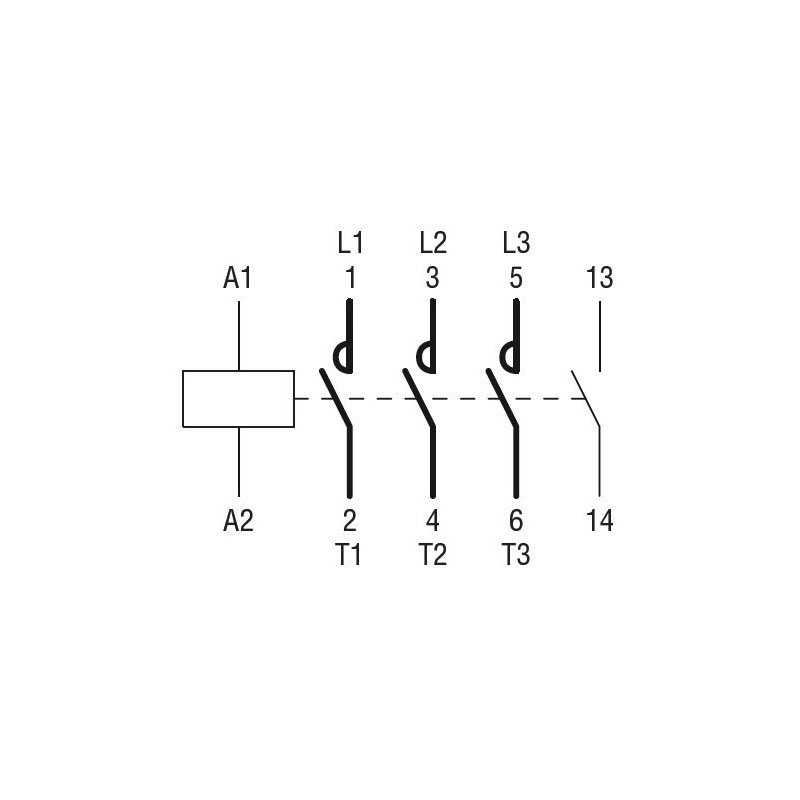 Contattore Tripolare Bobina 110V AC 25 A Lovato BF2510A110