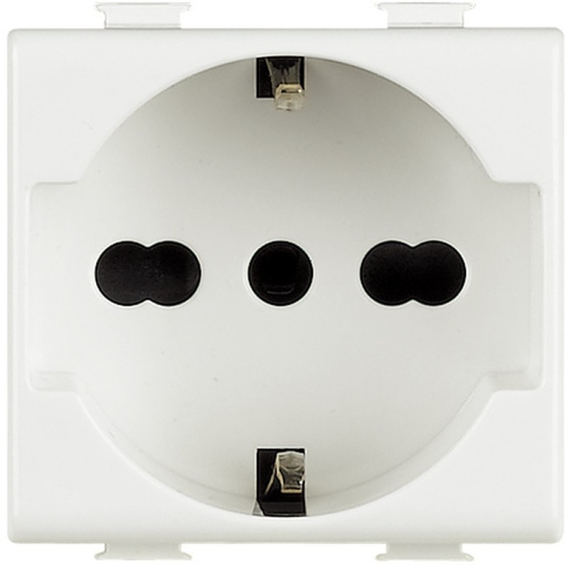 Presa Schuko Bipasso 16A Serie Civili Bticino Matix AM5440/16