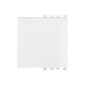 Tasto 2 moduli liscio non illuminabile Vimar Arkè bianco 19039.B