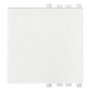 Tasto 2 moduli liscio non illuminabile Vimar Arkè bianco 19039.B