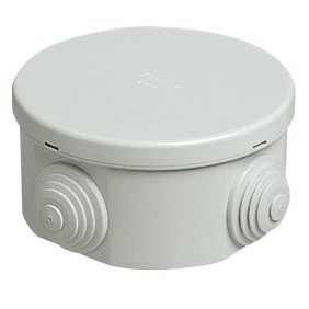 Cassetta di derivazione diametro 80 con passacavi Vimar V55002