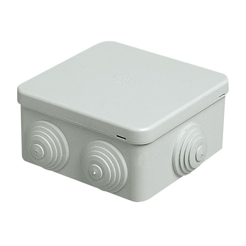 Cassetta di derivazione 80x80 con passacavi Vimar V55003