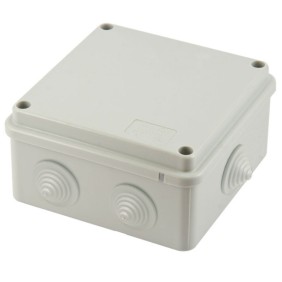 Cassetta di derivazione 100x100x50 con passacavi Master M03100